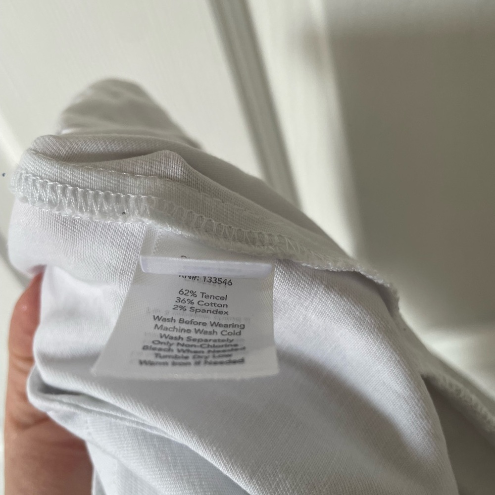 Ecru the Taylor White Shorts Size 6 0318 - Picture 9 of 9